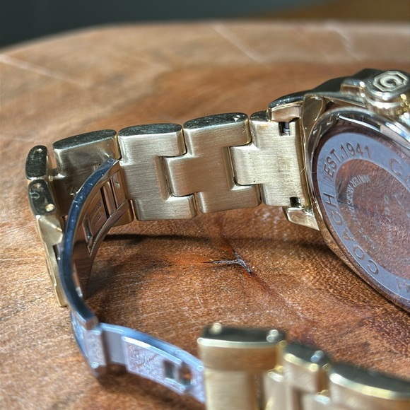COACH  Gold-tone Boyfriend Watch - Picture 9 of 11